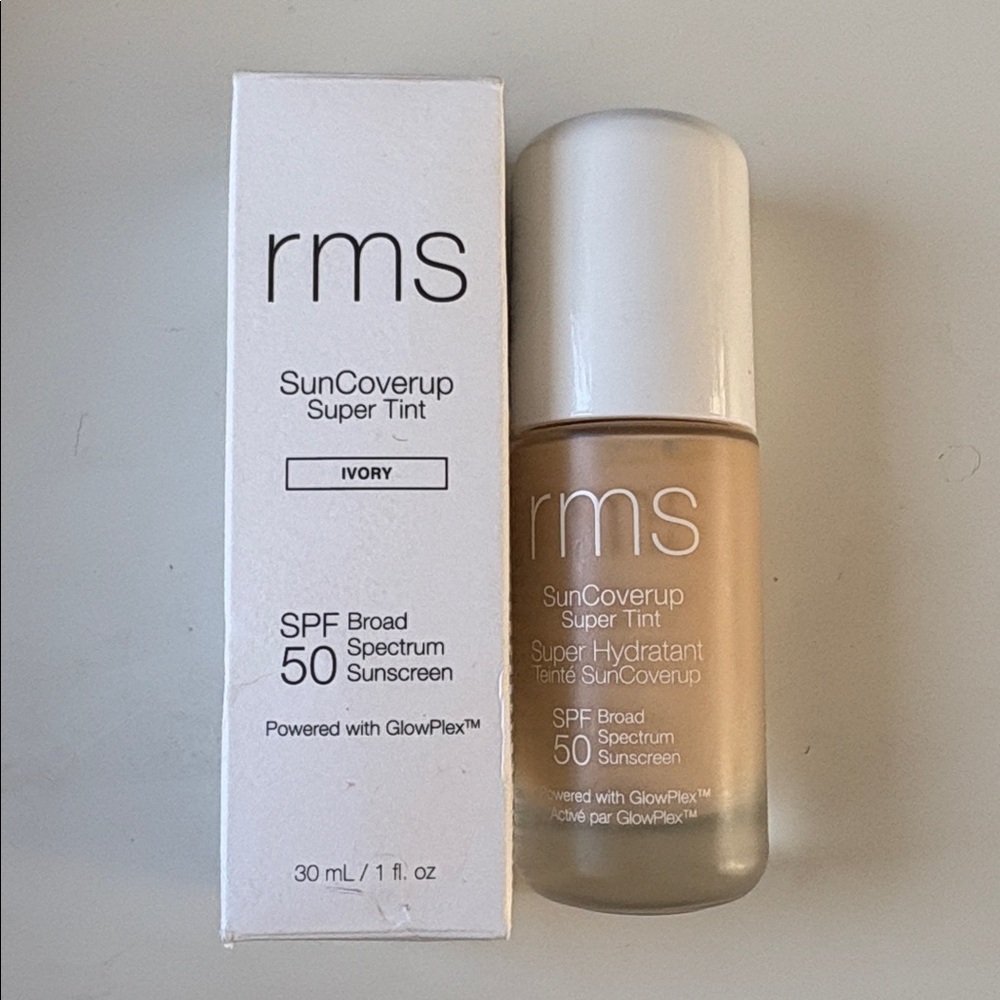 NWT RMS SunCoverup Super Tint - Ivory - SPF 50